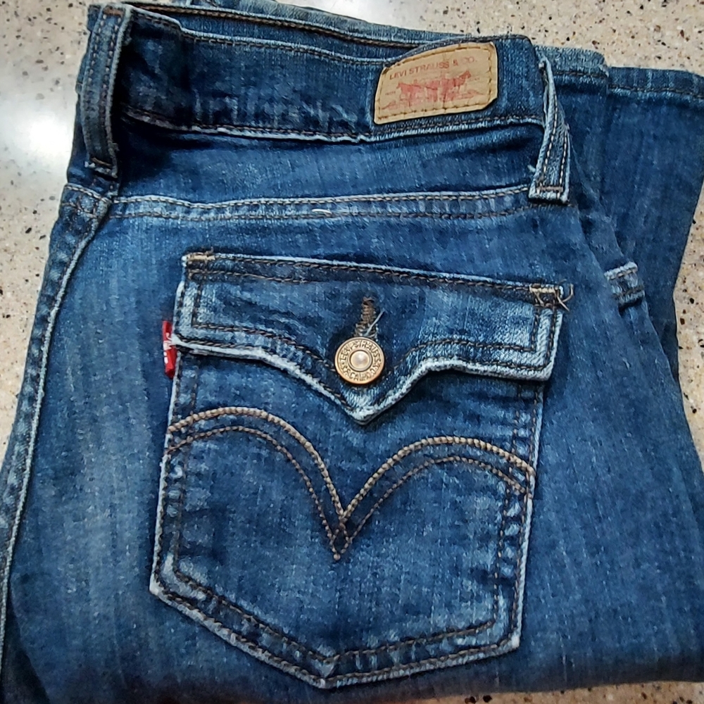 Girls Levi's 524 Too Superlow size 9